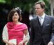 Nick Clegg et son épouse Miriam Gonzalez Durantez lors du Jubilé de la reine Elizabeth II le 5 juin 2012 à la cathédral Saint Paul de Londres
