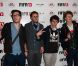 Cyprien, Hugo tout seul et Norman étaient sur la feuille de match lors de la soirée de lancement FIFA 13, le 25 septembre 2012 à l'Olympia de Paris.