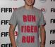 Christophe Lemaitre était titulaire lors de la soirée de lancement FIFA 13, le 25 septembre 2012 à l'Olympia de Paris.