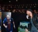M. Pokora a croisé Samy Seghir lors de la soirée de lancement FIFA 13, le 25 septembre 2012 à l'Olympia de Paris.