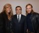 David et Cathy Guetta au Mondial de l'Auto 2012 à Paris, le jeudi 27 septembre 2012, pour présenter la Renault Twizy by David &amp; Cathy Guetta, dont ils sont les créateurs.