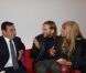 David et Cathy Guetta au Mondial de l'Auto 2012 à Paris, le jeudi 27 septembre 2012, pour présenter la Renault Twizy by David &amp; Cathy Guetta, dont ils sont les créateurs.
