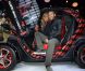 David et Cathy Guetta au Mondial de l'Auto 2012 à Paris, le jeudi 27 septembre 2012, pour présenter la Renault Twizy by David &amp; Cathy Guetta, dont ils sont les créateurs.