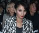 Rachida Brakni assiste au défilé prêt-à-porter printemps-été 2013 de Jean-Paul Gaultier. Paris, le 29 septembre 2012.