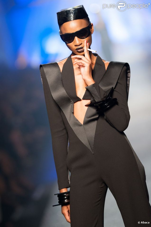 Défilé Jean-Paul Gaultier prêt-à-porter printemps-été 2013. Paris, le 29 septembre 2012.