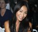 Anggun assiste au défilé prêt-à-porter printemps-été 2013 de Jean-Paul Gaultier. Paris, le 29 septembre 2012.