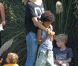 Heidi Klum et ses enfants profitent d'une belle journée ensoleillée à Los Angeles le 29 septembre 2012