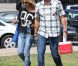 Heidi Klum en famille et jamais très loin de son nouvel homme... Los Angeles le 29 septembre 2012