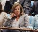 Valérie Trierweiler durant l'assemblée générale de l'ONU à New York, le 25 septembre 2012.