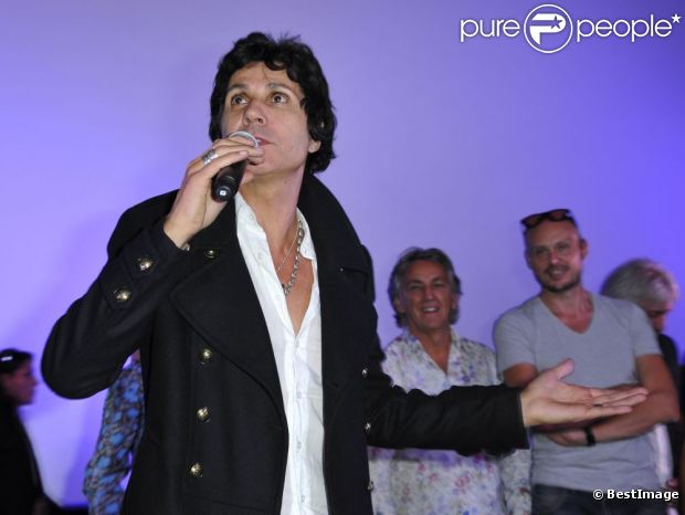 Jean-Luc Lahaye à l'avant-première du film  Stars 80  à Lyon, le 28 septembre 2012.