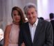 Alain Delon et sa fille Anouchka à Paris, le 12 juin 2012.