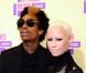 Amber Rose enceinte et son chéri Wiz Khalifa aux MTV Video Music Awards 2012 à Los Angeles le 6 septembre 2012.