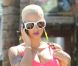 Amber Rose en rose pétillant dans les rues de Los Angeles, le 3 octobre 2012.