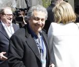  Christian Clavier au Trocadéro pour soutenir Nicolas Sakorzy, à Paris, le 1er mai 2012. 