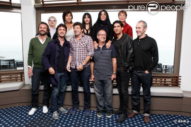 Le jury du Festival du Film Britannique de Dinard, le 6 octobre 2012.