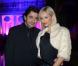 Adriana Karembeu et son compagnon André Ohanian lors de la soirée d'inauguration de son dernier spa en date à Casablanca le dimanche 7 octobre 2012