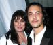 Jack Huston en compagnie de sa tante Anjelica Huston en février 2005 à Londres