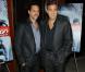 Les producteurs Grant Heslov et George Clooney lors de l'avant-première à New York du film Argo le 9 octobre 2012