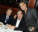 Michael Douglas, Oliver Stone et George Clooney lors de l'avant-première à New York du film Argo le 9 octobre 2012