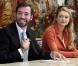 Le prince Guillaume, grand-duc héritier de Luxembourg, et sa fiancée la comtesse Stéphanie de Lannoy donnaient le 2 octobre 2012 leur première interview conjointe, au quotidien  Wort , pour évoquer leur mariage, le 20 octobre.