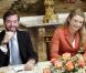 Le prince Guillaume, grand-duc héritier de Luxembourg, et sa fiancée Stéphanie de Lannoy donnaient le 2 octobre 2012 leur première interview conjointe, au quotidien  Wort , pour évoquer leur mariage, le 20 octobre.