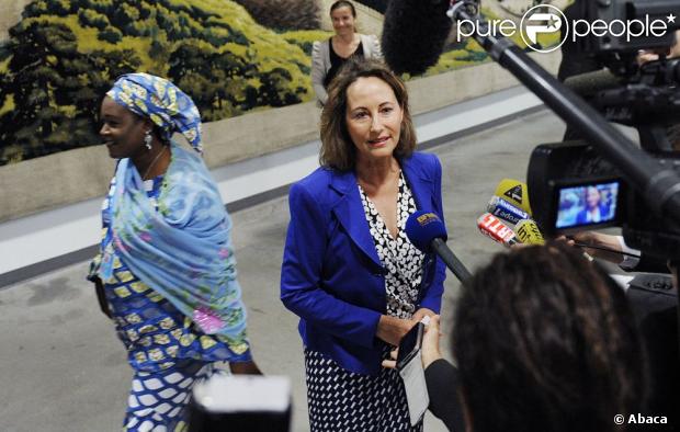 Ségolène Royal aux Nations unies à New York, le 26 septembre 2012.