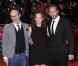 Jacques Audiard, Marion Cotillard et Matthias Schoenaerts lors de la présentation du film De rouille et d'os pour le BFI London Film Festival le 13 octobre 2012
