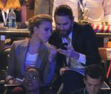 Scarlett Johansson et Jared Leto lors du meeting démocrate en Caroline du Nord le 6 septembre 2012