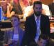 Scarlett Johansson et Jared Leto lors du meeting démocrate en Caroline du Nord le 6 septembre 2012