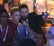 Scarlett Johansson et Jared Leto lors du meeting démocrate en Caroline du Nord le 6 septembre 2012