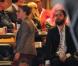 Scarlett Johansson et Jared Leto lors du meeting démocrate en Caroline du Nord le 6 septembre 2012