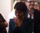 Najat Vallaud-Belkacem, aux côtés du Dr Suply, le vendredi 12 octobre à Lorient.
