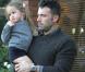 Ben Affleck avec sa fille Seraphina le 13 octobre 2012