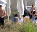  Les invités du mariage profitaient des environs de la demeure où se déroulait le mariage de Justin Timberlake et Jessica Biel le 19 octobre 2012 à Brindisi en Italie 