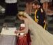 Mariage religieux du prince Guillaume et Stéphanie de Lannoy, en la cathédrale Notre-Dame, le 20 octobre 2012.