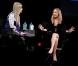 Nicole Richie et la rédactrice du magazine Teen Vogue Amy Astley, en pleine discussion pendant une conférence lors de la Teen Vogue Fashion University. New York, le 20 octobre 2012.