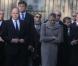 Albert et Charlène de Monaco ont visité le camp de concentration d'Auschwitz, en Pologne, le 19 octobre 2012.