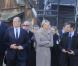 Albert et Charlène de Monaco ont visité le camp de concentration d'Auschwitz dans le cadre de leur visite officielle en Pologne, le 19 octobre 2012.