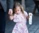 Ben Affleck a offert un petit déjeuner à l'adorable Seraphina avant de l'emmener à l'école, à Los Angeles, le 23 octobre 2012