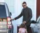 Ben Affleck a offert un petit déjeuner à Seraphina avant de l'emmener à l'école, à Los Angeles, le 23 octobre 2012