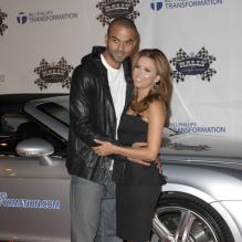 Tony Parker et Eva Longoria à Hollywood le 22 octobre 2010.