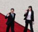 Carla Bruni-Sarkozy et Nicolas Sarkozy le jour de la passation de pouvoir à l'Elysée, le 15 mai 2012.