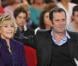 Jane Fonda et Christian Vadim participent à l'émission  Vivement dimanche  sur France 2. Tournage du mercredi 24 octobre 2012. Diffusion fixée au dimanche 28 octobre 2012.
