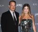 Tom Hanks et sa femme Rita Wilson au  LACMA Art Gala  à Los Angeles le 27 octobre 2012.