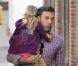 Ben Affleck avec Seraphina et Violet, à Pacific Palisades, le 28 octobre 2012