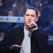 <p>Eminem à New York, le 25 juin 2010.</p>