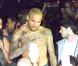Chris Brown fait la fête au Palais Maillot après son concert au Palais Omnisports de Bercy, à Paris. Le 7 décembre 2012.