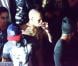 Chris Brown fait la fête au Palais Maillot après son concert au Palais Omnisports de Bercy, à Paris. Le 7 décembre 2012.