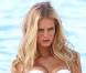 Erin Heatherton lors d'une séance photo à Saint-Barthélemy. Le 10 décembre 2012.