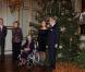 La famille royale de Belgique assistait le 19 décembre 2012 au palais Laeken, à Bruxelles, au concert de Noël annuel, suivi d'une réception.